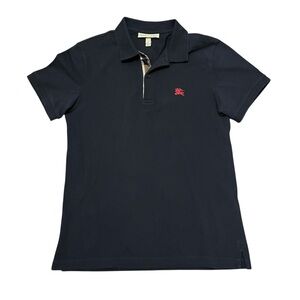 Burberry London Navy Polo Shirt